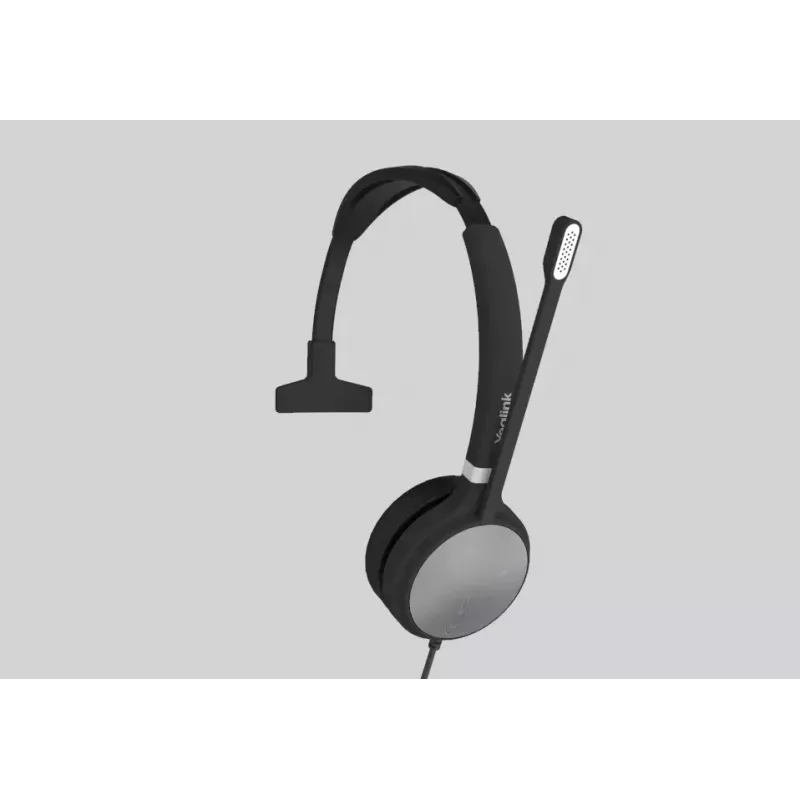 Yealink UH36 Mono ausinės laidinės ant ausies USB Type-A juodos, sidabrinės