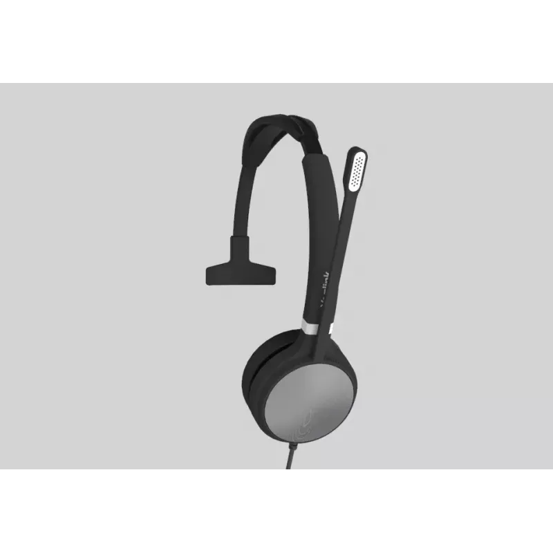 Yealink UH36 Mono ausinės laidinės ant ausies USB Type-A juodos, sidabrinės