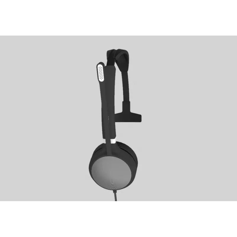 Yealink UH36 Mono ausinės laidinės ant ausies USB Type-A juodos, sidabrinės