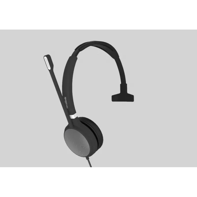 Yealink UH36 Mono ausinės laidinės ant ausies USB Type-A juodos, sidabrinės