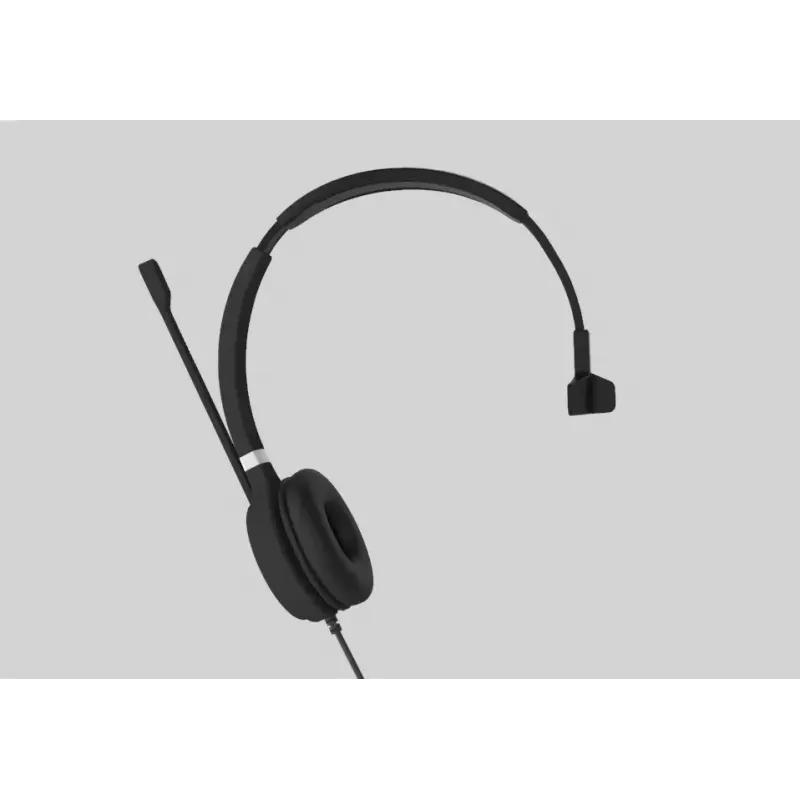 Yealink UH36 Mono ausinės laidinės ant ausies USB Type-A juodos, sidabrinės