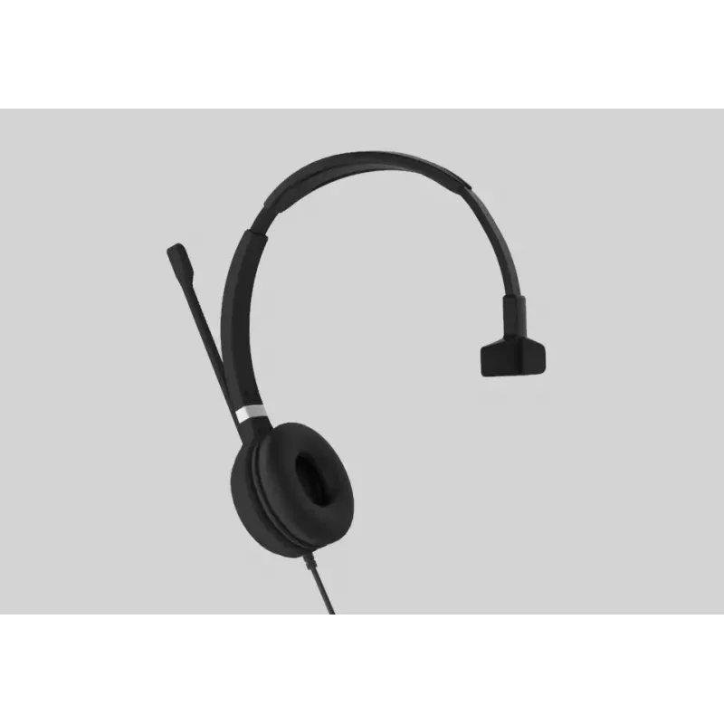 Yealink UH36 Mono ausinės laidinės ant ausies USB Type-A juodos, sidabrinės