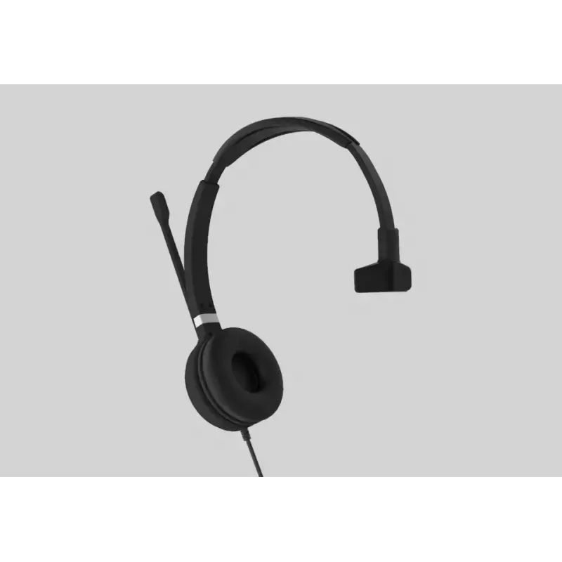 Yealink UH36 Mono ausinės laidinės ant ausies USB Type-A juodos, sidabrinės