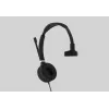 Yealink UH36 Mono ausinės laidinės ant ausies USB Type-A juodos, sidabrinės