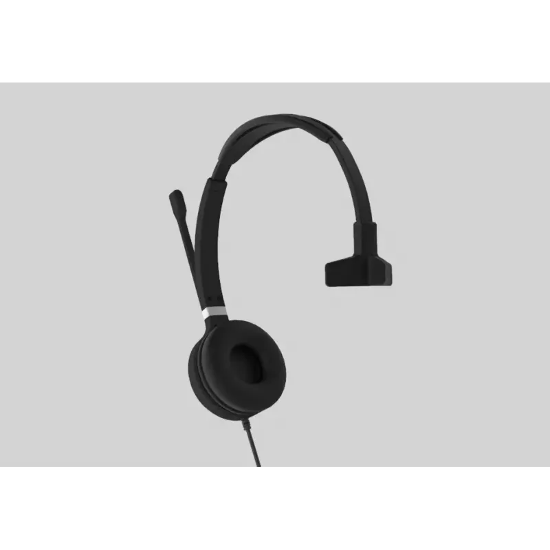 Yealink UH36 Mono ausinės laidinės ant ausies USB Type-A juodos, sidabrinės