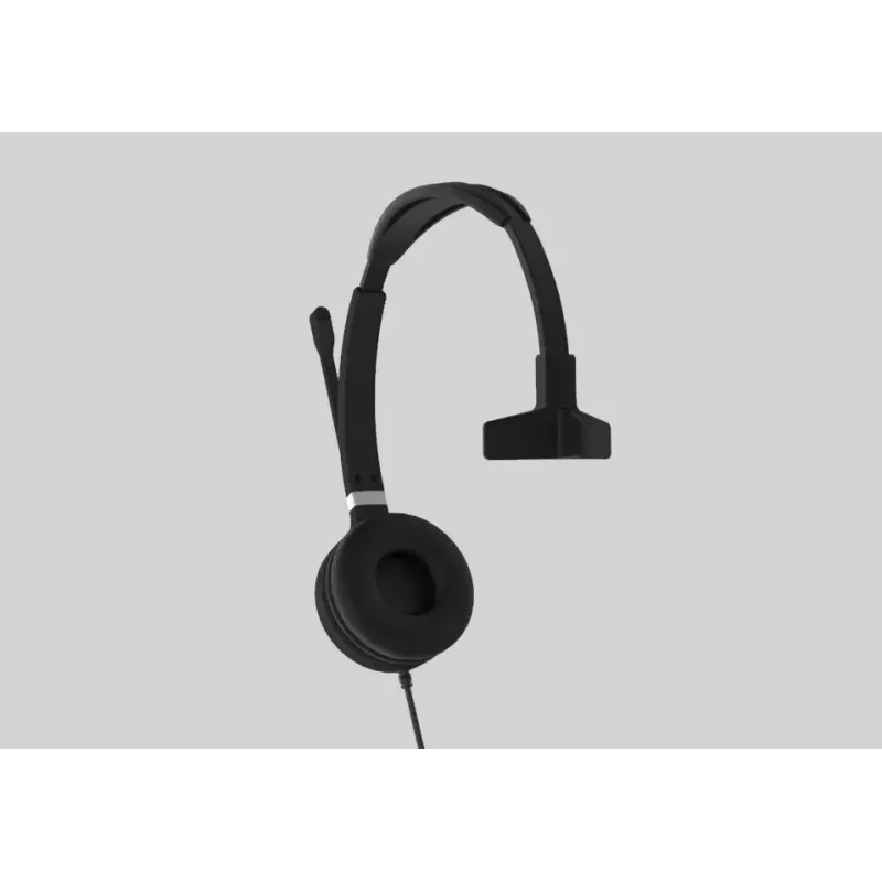 Yealink UH36 Mono ausinės laidinės ant ausies USB Type-A juodos, sidabrinės