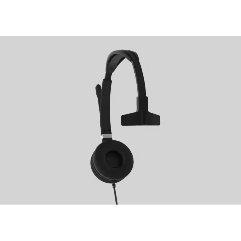 Yealink UH36 Mono ausinės laidinės ant ausies USB Type-A juodos, sidabrinės