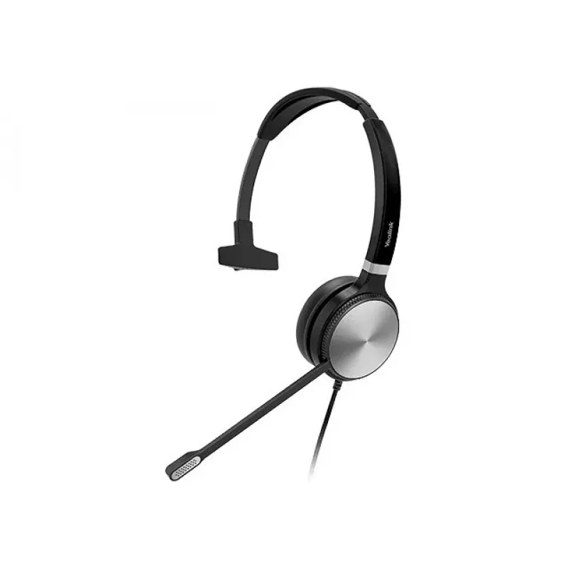 Yealink UH36 Mono ausinės laidinės ant ausies USB Type-A juodos, sidabrinės