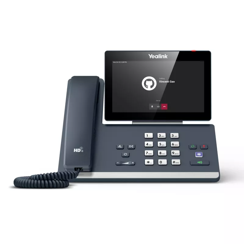 Yealink MP58 Microsoft Teams Edition IP telefonas, pilkas, su laidiniu rageliu, Android, Microsoft Teams