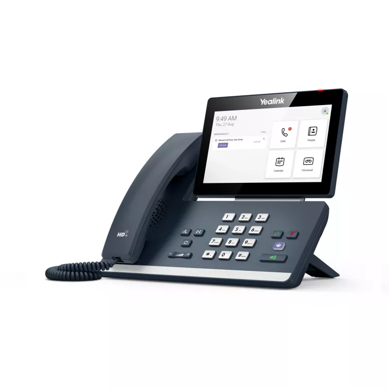 Yealink MP58 Microsoft Teams Edition IP telefonas, pilkas, su laidiniu rageliu, Android, Microsoft Teams