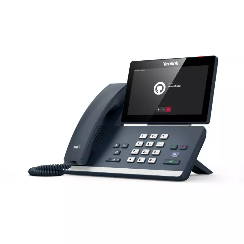 Yealink MP58 Microsoft Teams Edition IP telefonas, pilkas, su laidiniu rageliu, Android, Microsoft Teams
