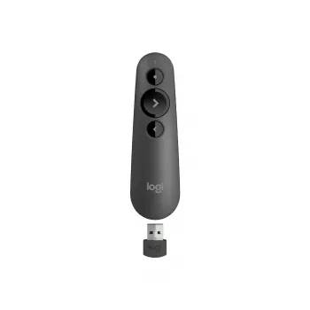 Belaidis pristatymo įrenginys Logitech R500s Bluetooth RF Graphite Lazerinis rodyklė