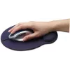 Manhattan Wrist Gel Support Pad ir pelės kilimėlis, mėlynas, 241 × 203 × 40 mm, neslystantis pagrindas, garantija visam laikui, kortelės mažmeninė pakuotė