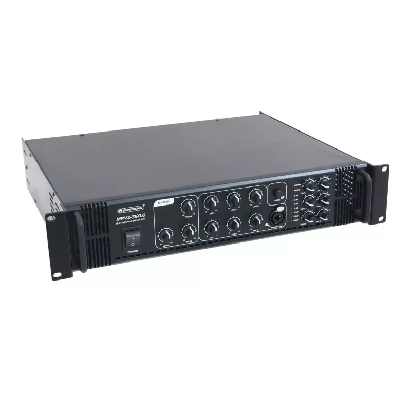 Garso stiprintuvas Omnitronic 80709791 Performance/scena Juodas