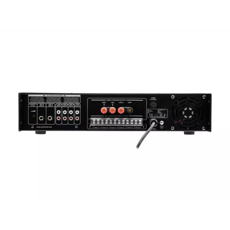 Garso stiprintuvas Omnitronic MPVZ-120.6P ELA, 19 inch, scena/pastatas