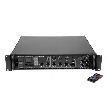 Garso stiprintuvas Omnitronic MPVZ-120.6P ELA, 19 inch, scena/pastatas