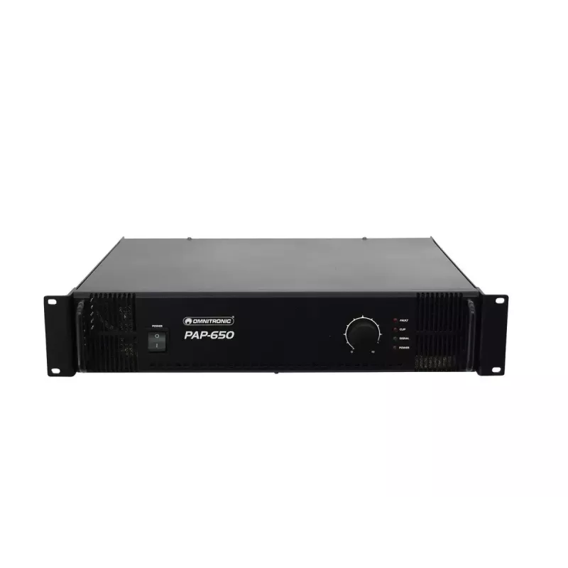 Garso stiprintuvas Omnitronic 80709820 Performance/scena Juoda