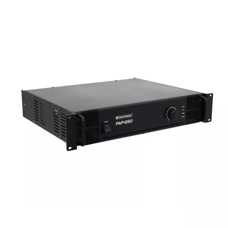 Garso stiprintuvas Omnitronic 80709820 Performance/scena Juoda