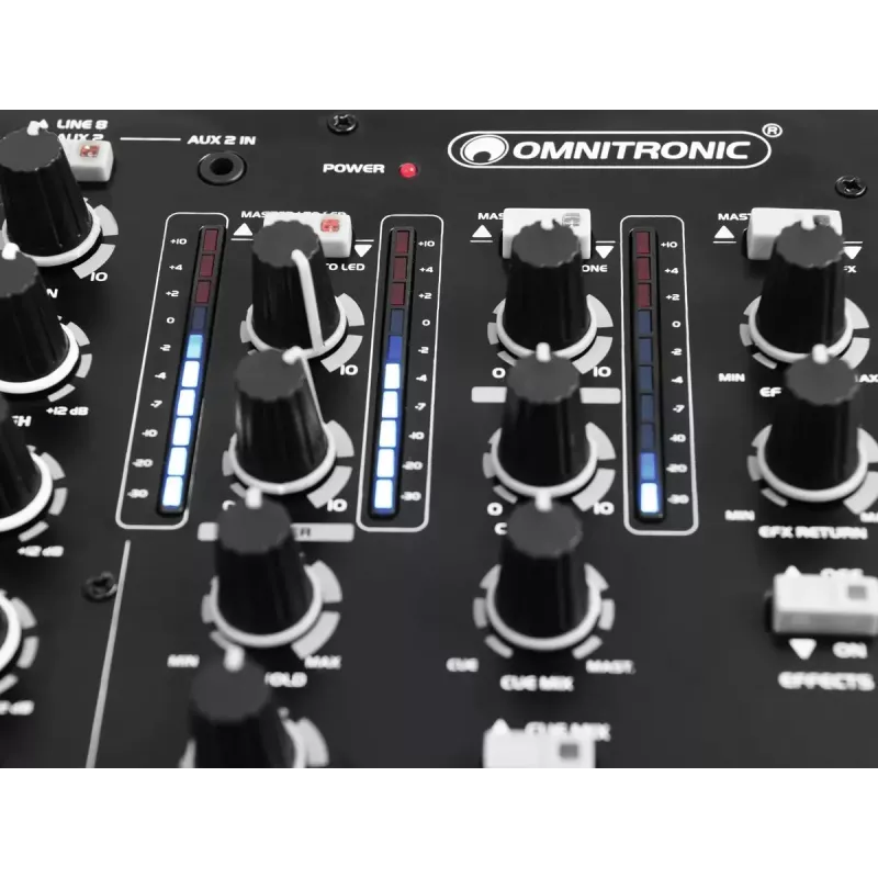 Mikseris Omnitronic CM-5300 5 kanalų 20–20000 Hz Juodas
