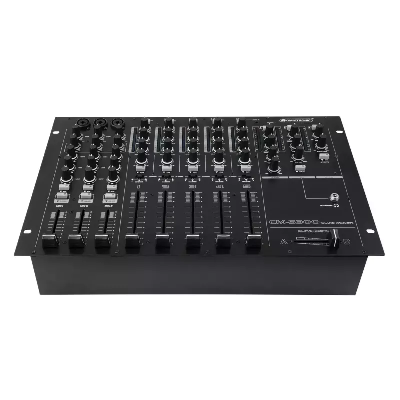 Mikseris Omnitronic CM-5300 5 kanalų 20–20000 Hz Juodas