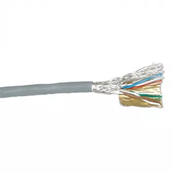 ACT CAT5E SF/UTP LSZH vytos poros kabelis 500 m pilkas