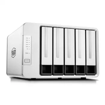 TerraMaster F5-422 NAS/serveris Stalinis Intel® Celeron® J3455 4 GB DDR3 0 TB Pilka