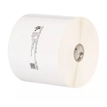 Zebra Poly E 3100T Baltos lipnios etiketės termo perdavimo spausdinimui