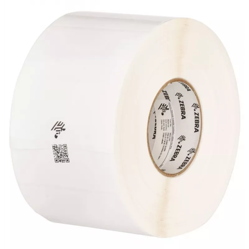 Zebra Poly E 3100T Baltos lipnios etiketės termo perdavimo spausdinimui