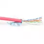 ACT CAT5E F/UTP LSZH vytos poros kabelis raudonas 500 m