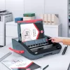 GBC WireBind® WB15E elektrinė rišimo mašina, vielinis rišimas, elektrinė, 125 lapų, juoda, raudona