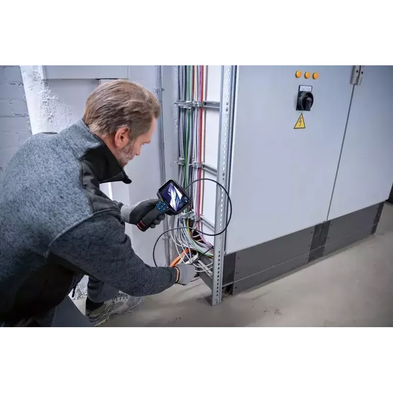 Bosch GIC 12V-5-27 C PROFESSIONAL pramoninė apžiūros kamera su 8,3 mm lanksčiu zondu IP67, IP54