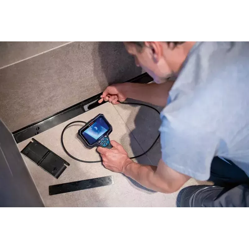 Bosch GIC 12V-5-27 C PROFESSIONAL pramoninė apžiūros kamera su 8,3 mm lanksčiu zondu IP67, IP54