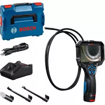 Bosch GIC 12V-5-27 C PROFESSIONAL pramoninė apžiūros kamera su 8,3 mm lanksčiu zondu IP67, IP54