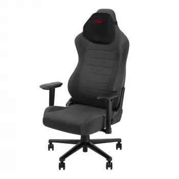 ASUS SL201C ROG Aethon Fabric Edition universali žaidimų kėdė su paminkštinta sėdyne, pilka