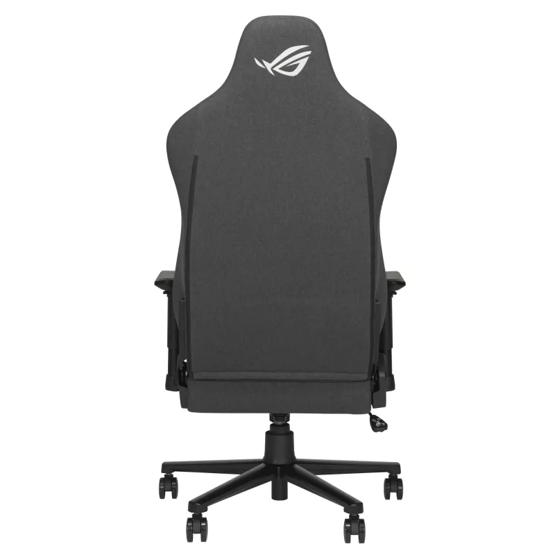ASUS SL201C ROG Aethon Fabric Edition universali žaidimų kėdė su paminkštinta sėdyne, pilka