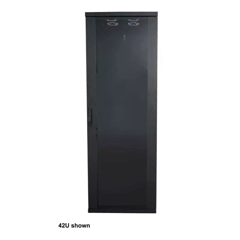 Intellinet 19 colių tinklo spinta - laisvai pastatoma (Basic), 32U, 600x800 mm (plotis x gylis), juoda, plokščia pakuotė, maks. 600 kg, vieno taško durų spyna, viena spyna šoniniam skydeliui, naudingas gylis 123–573 mm, stelažas, IP20, plienas