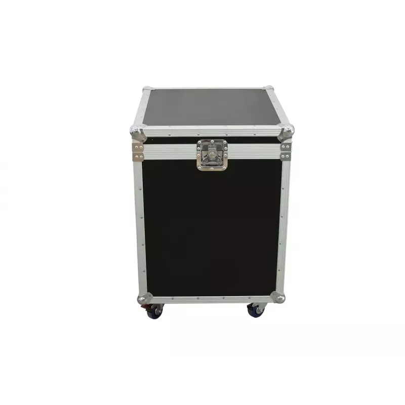 Transportinė dėžė Flight case Roadinger 3010999N, fanera, juoda sidabrinė, 27,4 kg