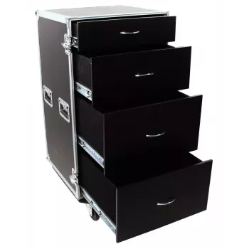 Transportinis lagaminas Roadinger 30126432 Fanera Juoda Sidabrinė 64.5 kg