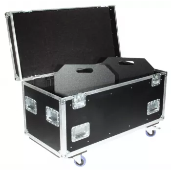 Transportinis dėklas Roadinger 30126410 Fanera Juoda Sidabrinė 46.5 kg