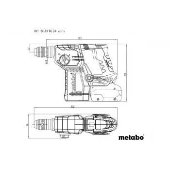 Perforatorius Metabo KH 18 LTX BL 24