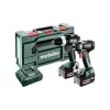 Atsuktuvinis suktuvas Metabo SET 2.9.3 18V 2100 RPM juoda, žalia, raudona