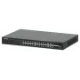 Intellinet 24 prievadų Gigabit Ethernet PoE+ žiniatinkliu valdomas jungiklis su 4 Gigabit Combo Base-T/SFP prievadais, IEEE 802.3at/af PoE+/PoE, 370 W, Endspan, 19 colių stelažinis