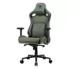 Universali žaidimų kėdė Cougar DEFENSOR S ARMY GREEN F – medžiaginis apmušalas, 150 kg, W 760 × D 690 mm, H 129,5–137 cm