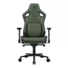 Universali žaidimų kėdė Cougar DEFENSOR S ARMY GREEN F – medžiaginis apmušalas, 150 kg, W 760 × D 690 mm, H 129,5–137 cm