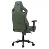 Universali žaidimų kėdė Cougar DEFENSOR S ARMY GREEN F – medžiaginis apmušalas, 150 kg, W 760 × D 690 mm, H 129,5–137 cm