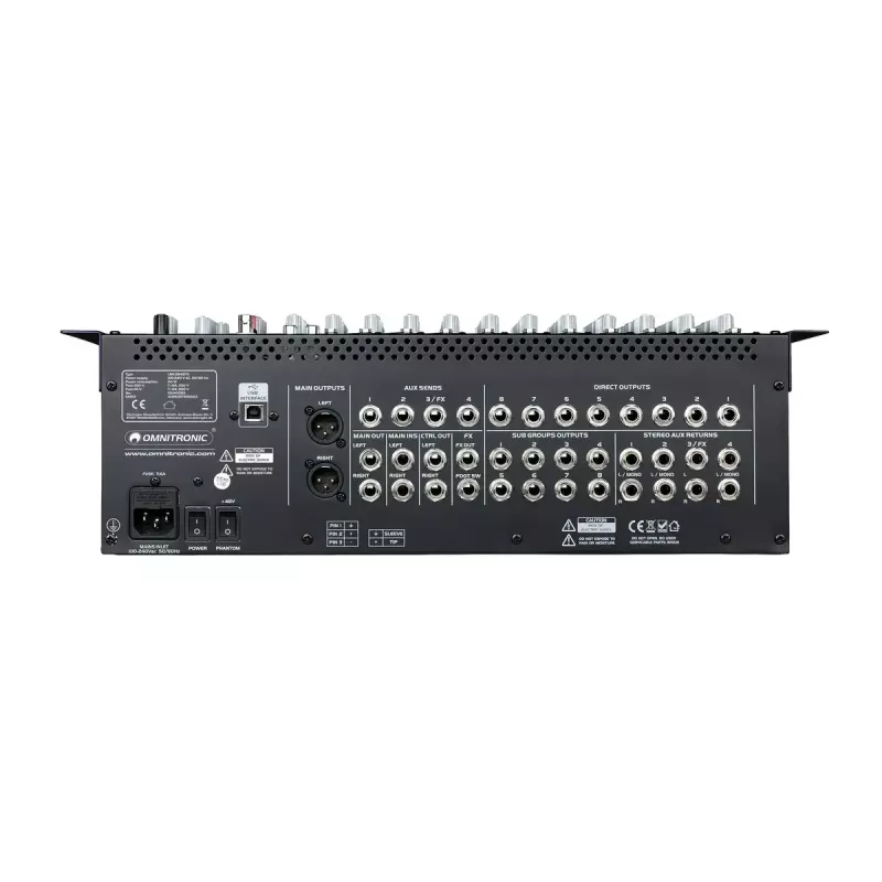Mikšerinis pultas Omnitronic 10040285