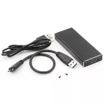 CoreParts MSUB2340 SSD korpusas, juodas