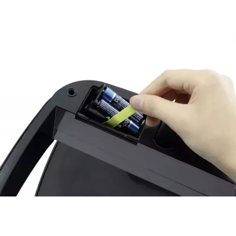 Durable TOUCH 21L stačiakampis nerūdijančio plieno šiukšlių konteineris su jutikliu, juodas sidabrinis