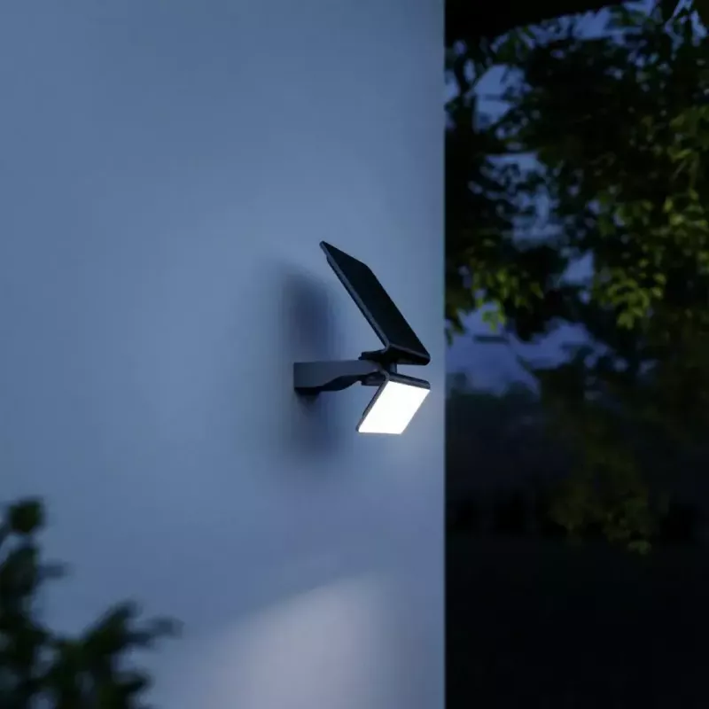 Lauko sieninis šviestuvas STEINEL XSolar L-S LED 1,2 W Antracitas