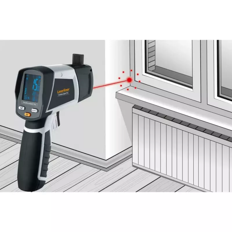 Laserliner CondenseSpot Pro temperatūros ir drėgmės matavimo prietaisas